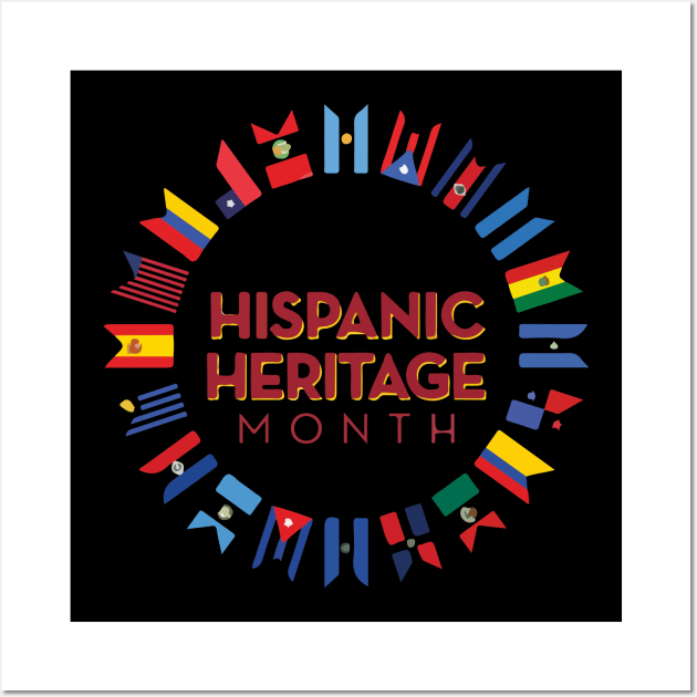 Hispanic Heritage Month Wall Art by SDxDesigns